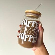 Load image into Gallery viewer, COFFEE GLASS JAR
