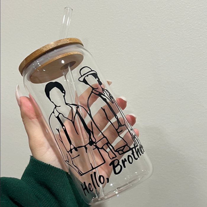 HELLO BROTHER | GLASS JAR